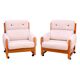 Fauteuils vintage de style scandinave, 1970'