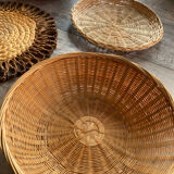 Wall composition of baskets