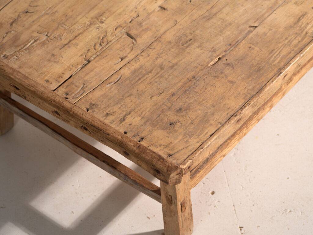 Antique pine coffee table – China, circa 1890
