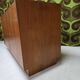 Meuble de rangement teck vintage 1970"