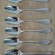 6 silver spoons monogram C B