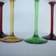Set de 4 verres calices en cristal taillé