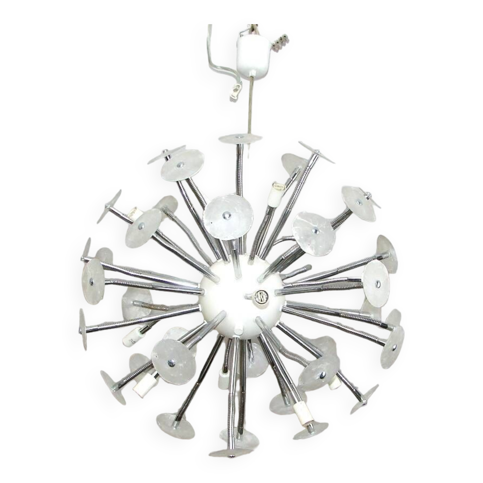 Italian hanging lamp Arditi, Space age 1980s