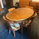 Art Deco dining room table and chairs