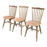 3 Tacoma chairs reserved for "poppe"