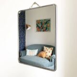 Vintage barber mirror