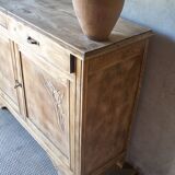 Art Deco buffet in solid wood