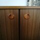 Vintage 2-door buffet storage