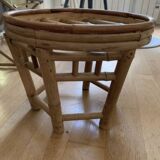 Rattan stool