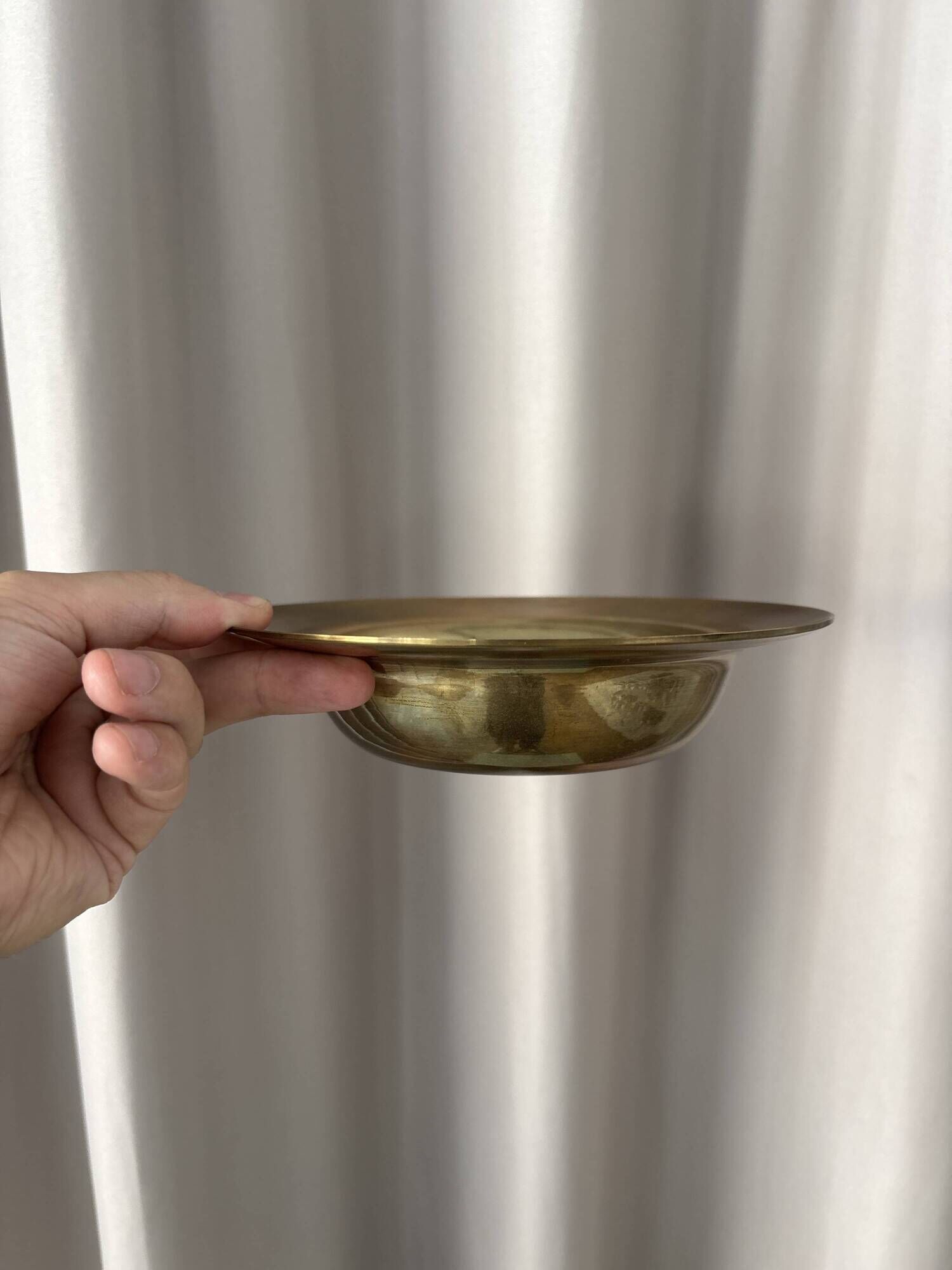 Vintage Brass Decorative Bowl / Catchall