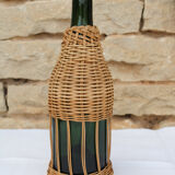 Wicker coated bottle