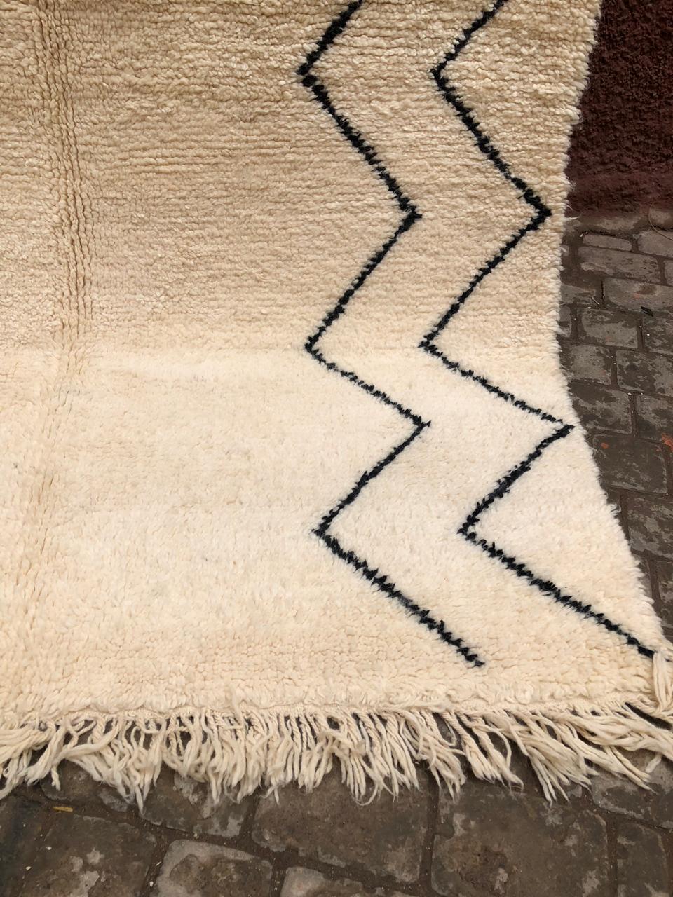 Beni ourain Berber carpet 170x240cm