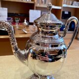 Solid silver teapot empire style