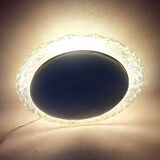Backlit illuminated mirror Hillebrand 1970s