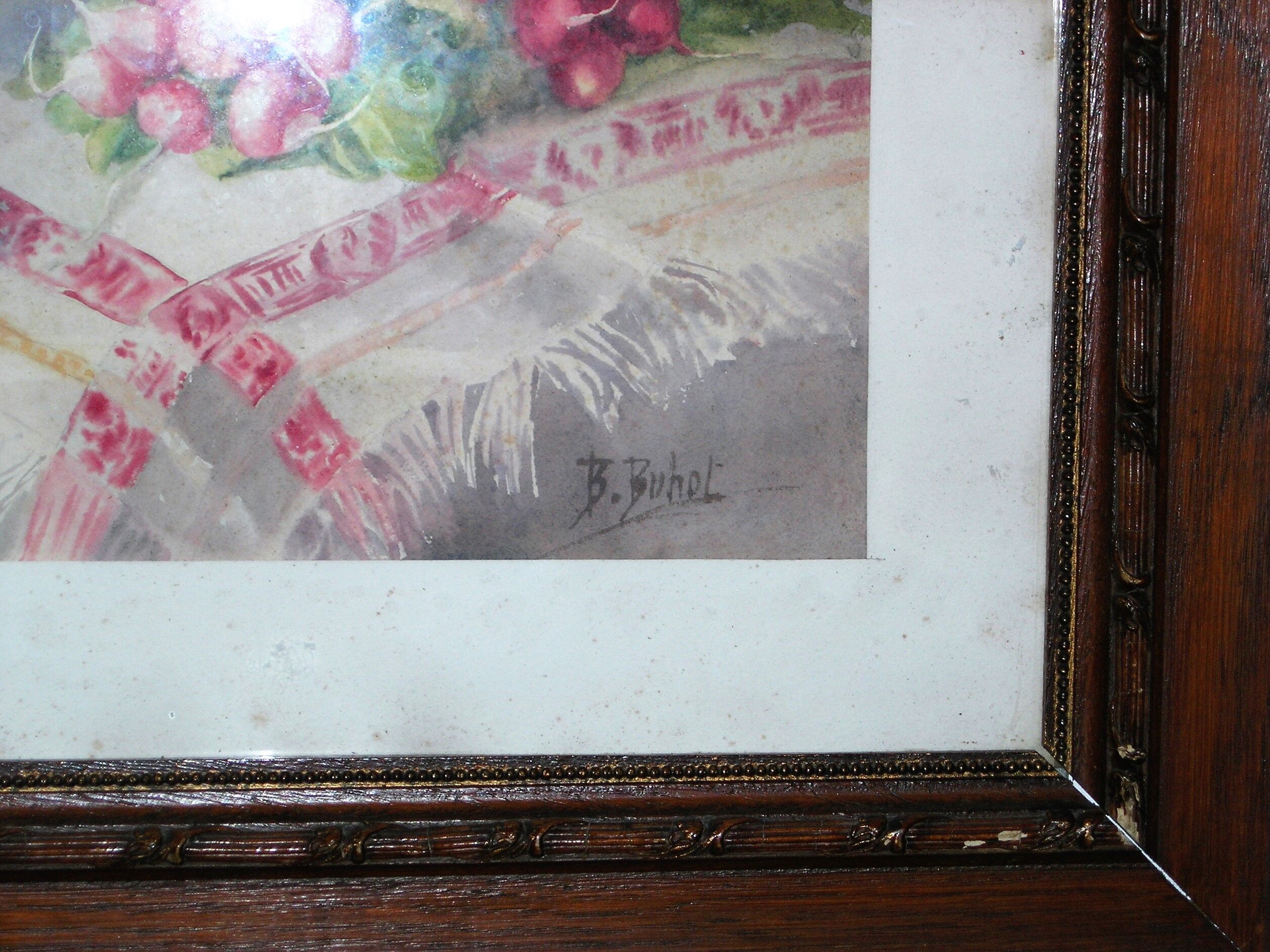 B.Buhot XXème radishes