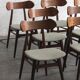 Ensemble de 10 chaises à repas "Kastrup" de Louis van Teeffelen, design néerlandais, années 1960