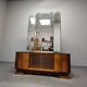 Art Deco Vanity Cabinet Attributed to Jindřich Halabala, Czechoslovakia, 19