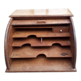 Mail rack curtain binder