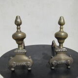 Paire de chenets anciens