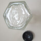 Hexagonal art deco salt shaker