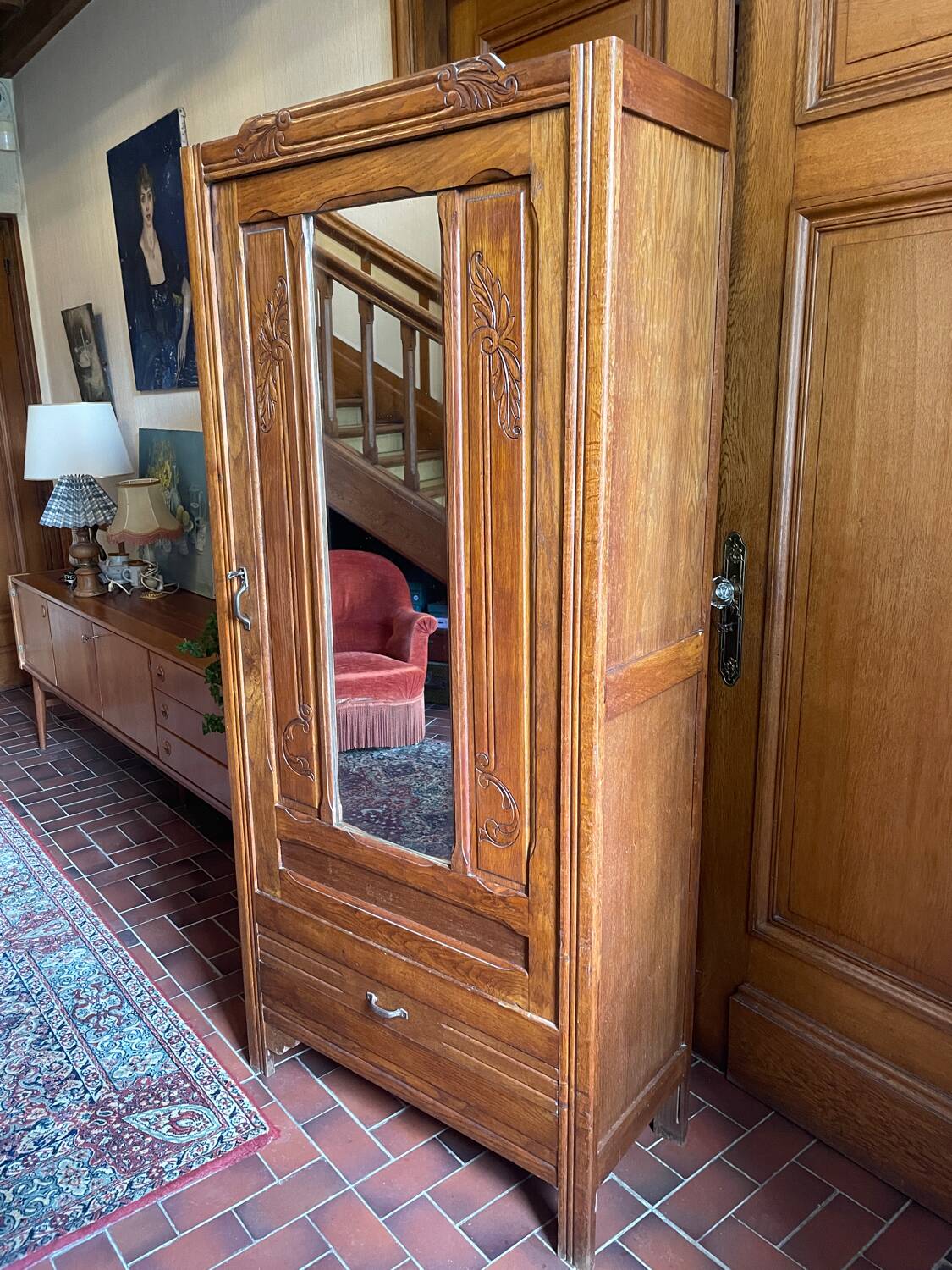 Parisian Art Deco Wardrobe