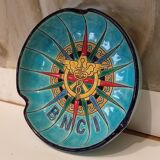 Cup or empty pocket with Epnamels of Longwy advertising