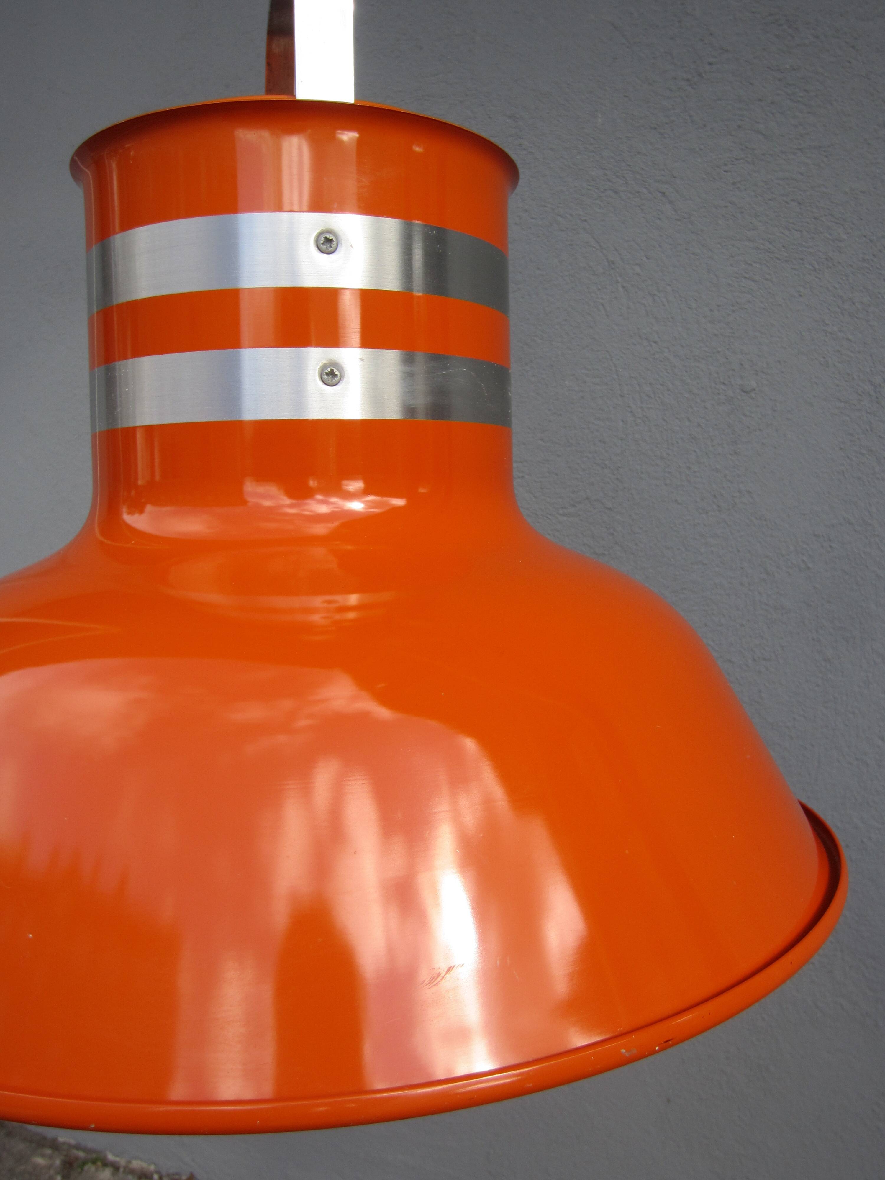 Scandinavian 70s Hinken pendant light by Per Sundstedt for Kosta Lampan