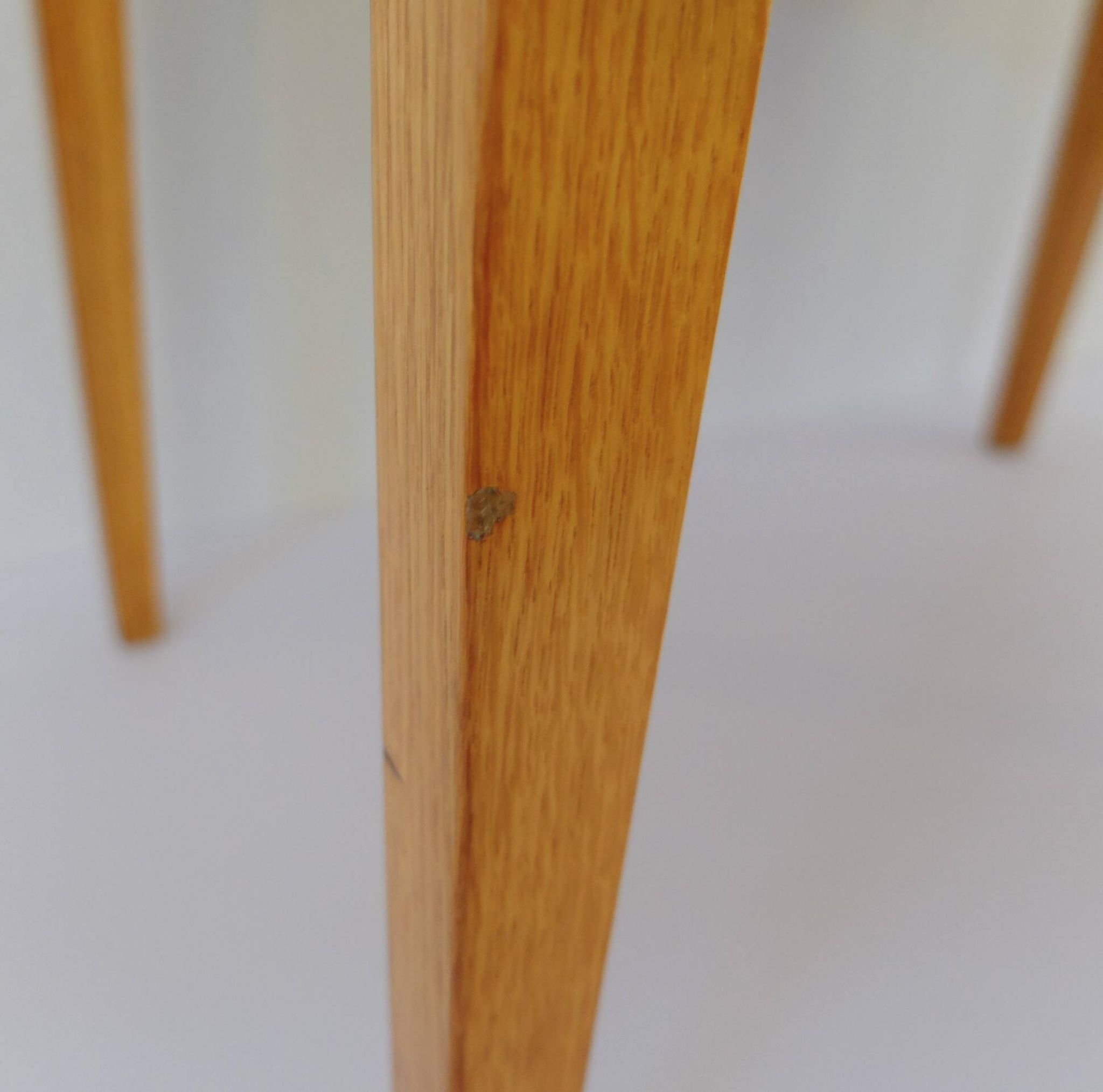 Severin Hansen, Table chevet  Scandinave 1950 En Chêne