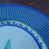 6 dessert plates porcelain cottage SPAL Portugal