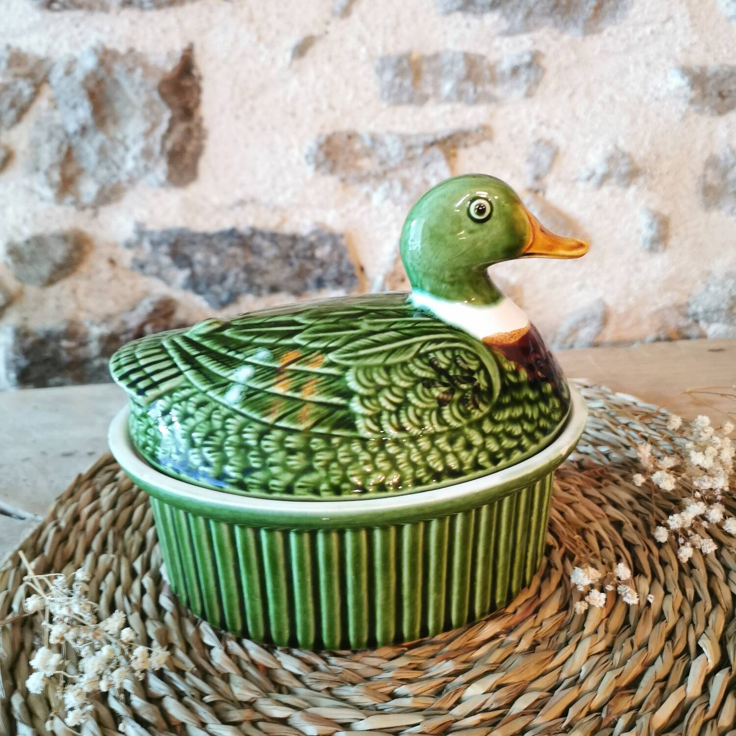 Caugant Green Duck Terrine Barbotine