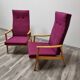 Vintage armchairs by Ton