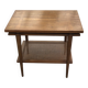 Natural wood coffee table by John Widdicomb 1960