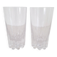 Verres à eau ou apéritif vintage en cristal