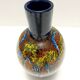 Multicolored Glazed Earthenware Vase by Roberto Rigon for Bertoncello, Ital
