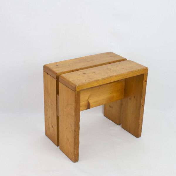 Stool by Charlotte Perriand for Les Arcs 1968