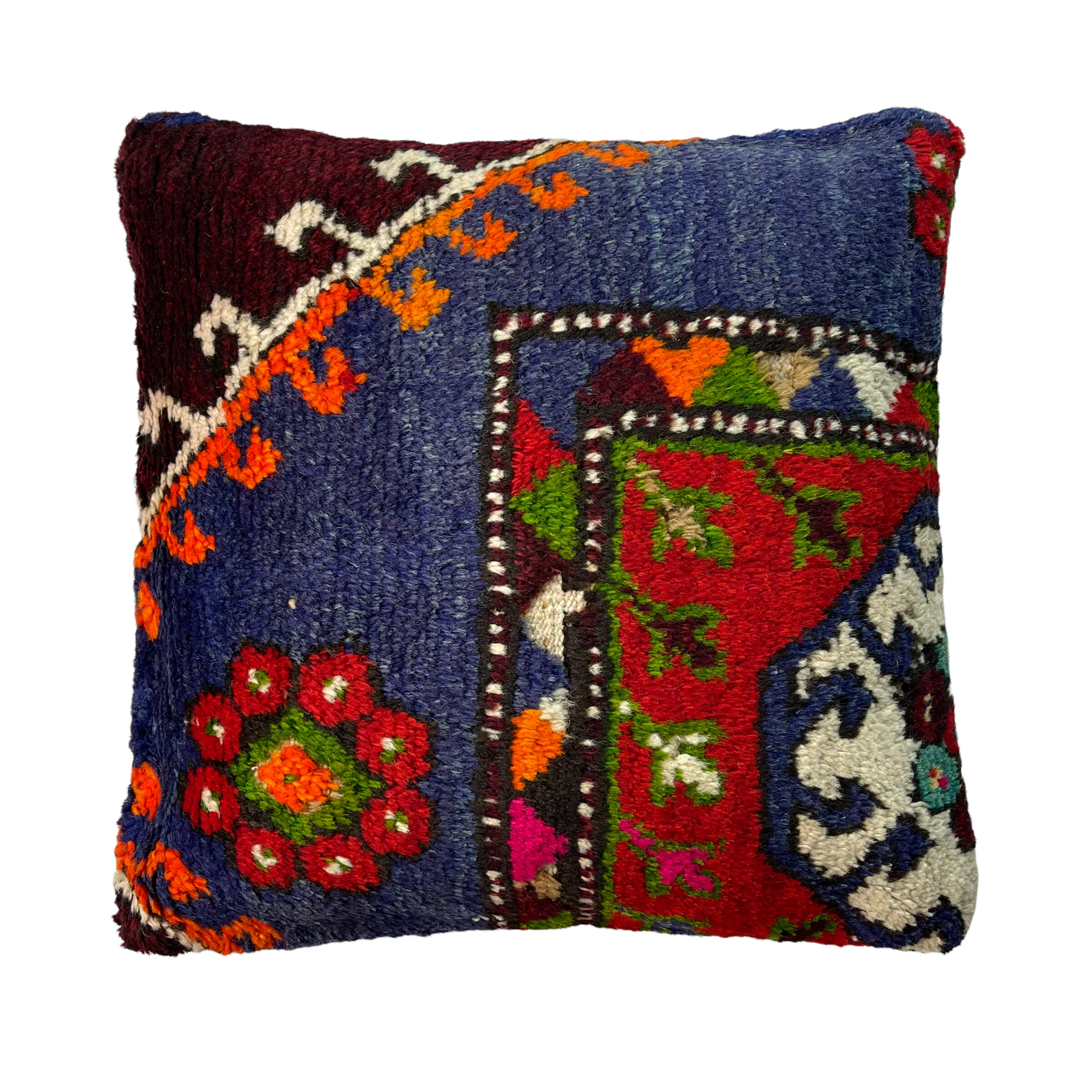 Vintage turkish cushion cover, 45 x 45 cm
