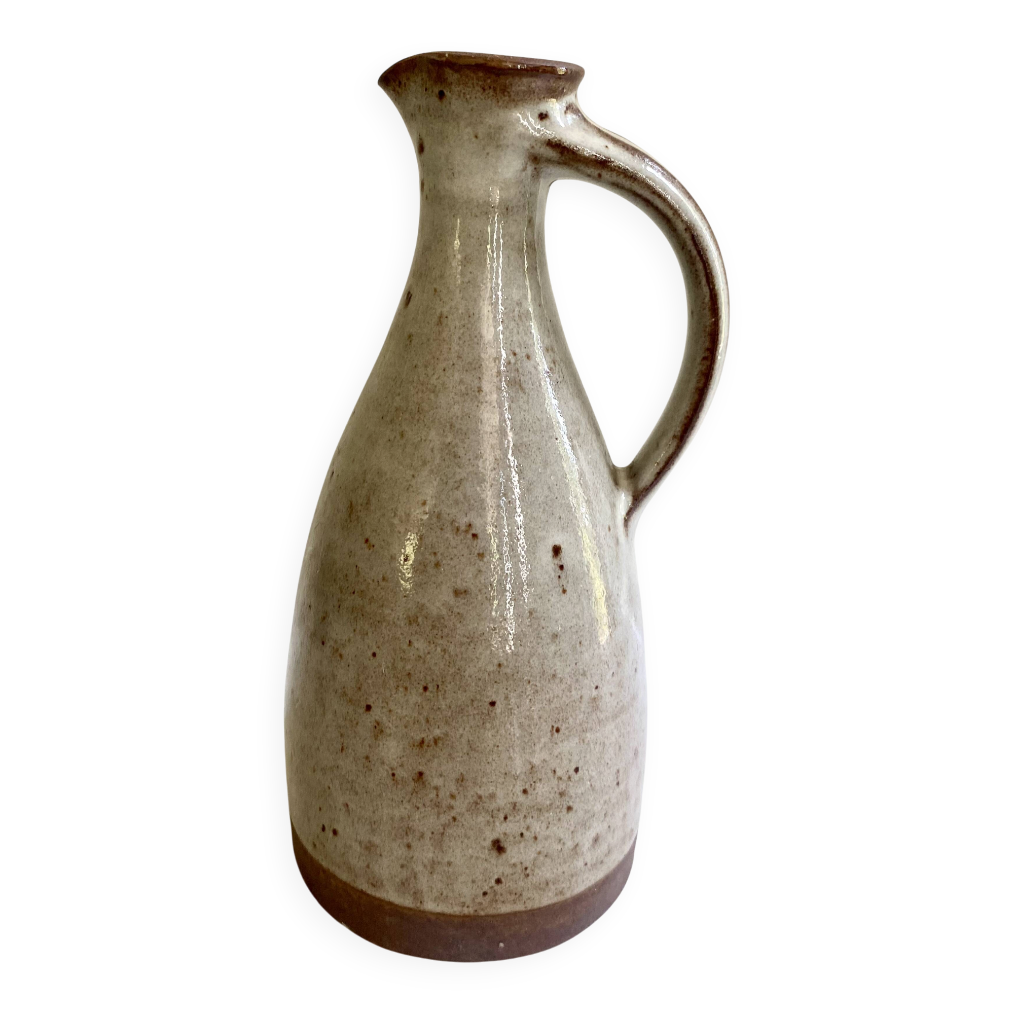 Carafe grès eu Puisaye années 60