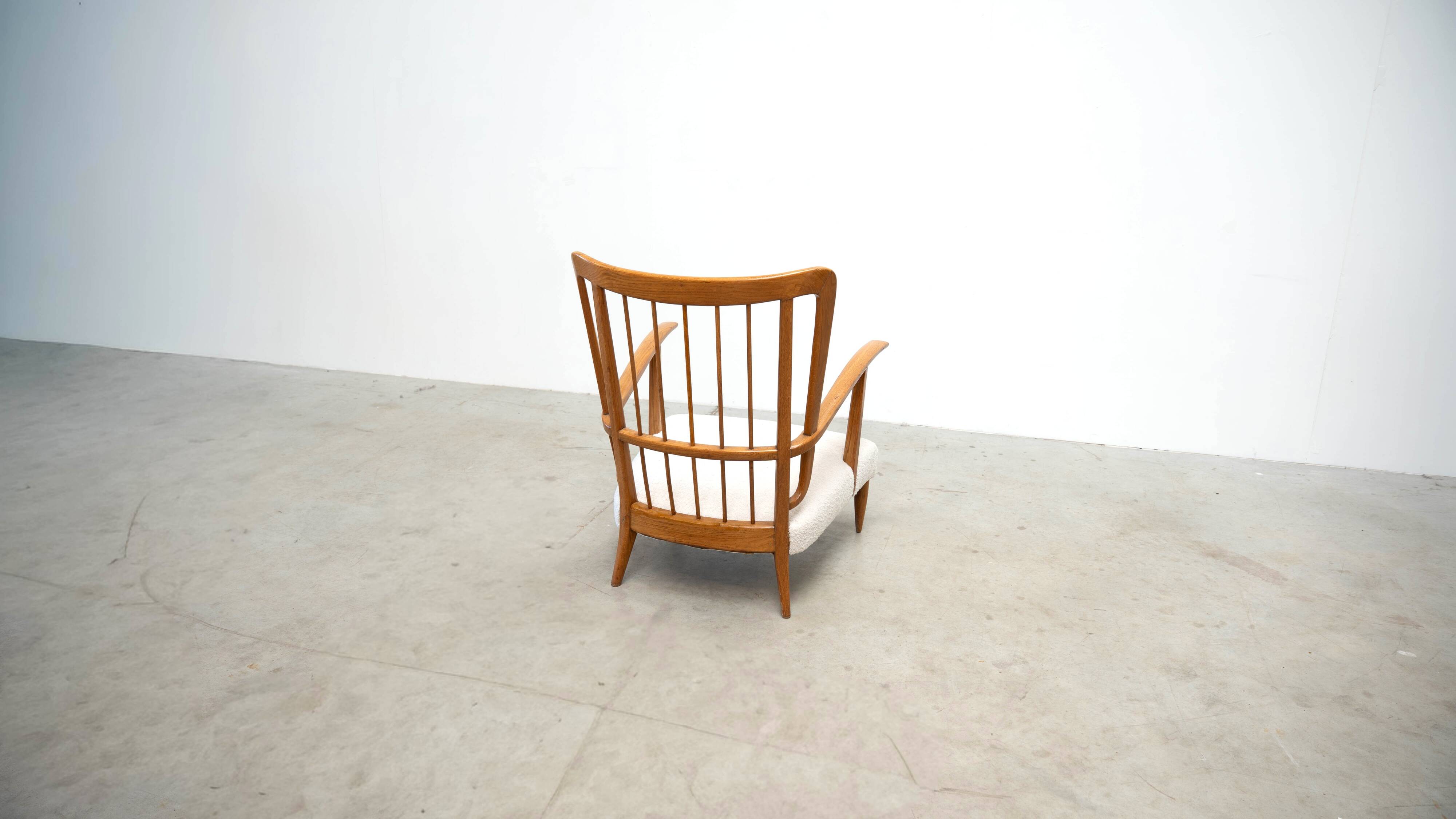 1970's Italian lounge chair inspired by Paolo Buffa