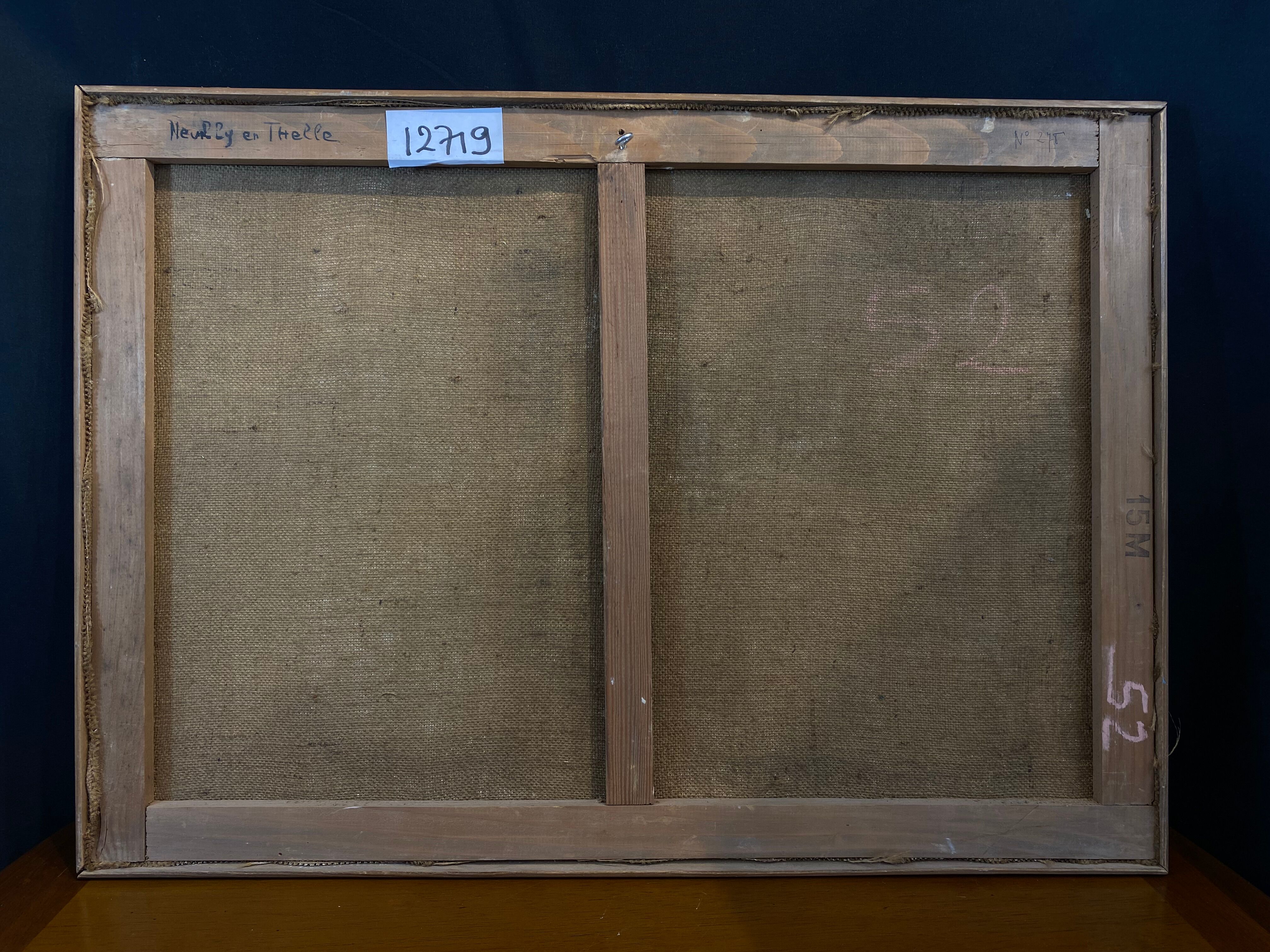 Oil on canvas by Giselle Montagne 1950