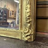 Miroir 19ème doré