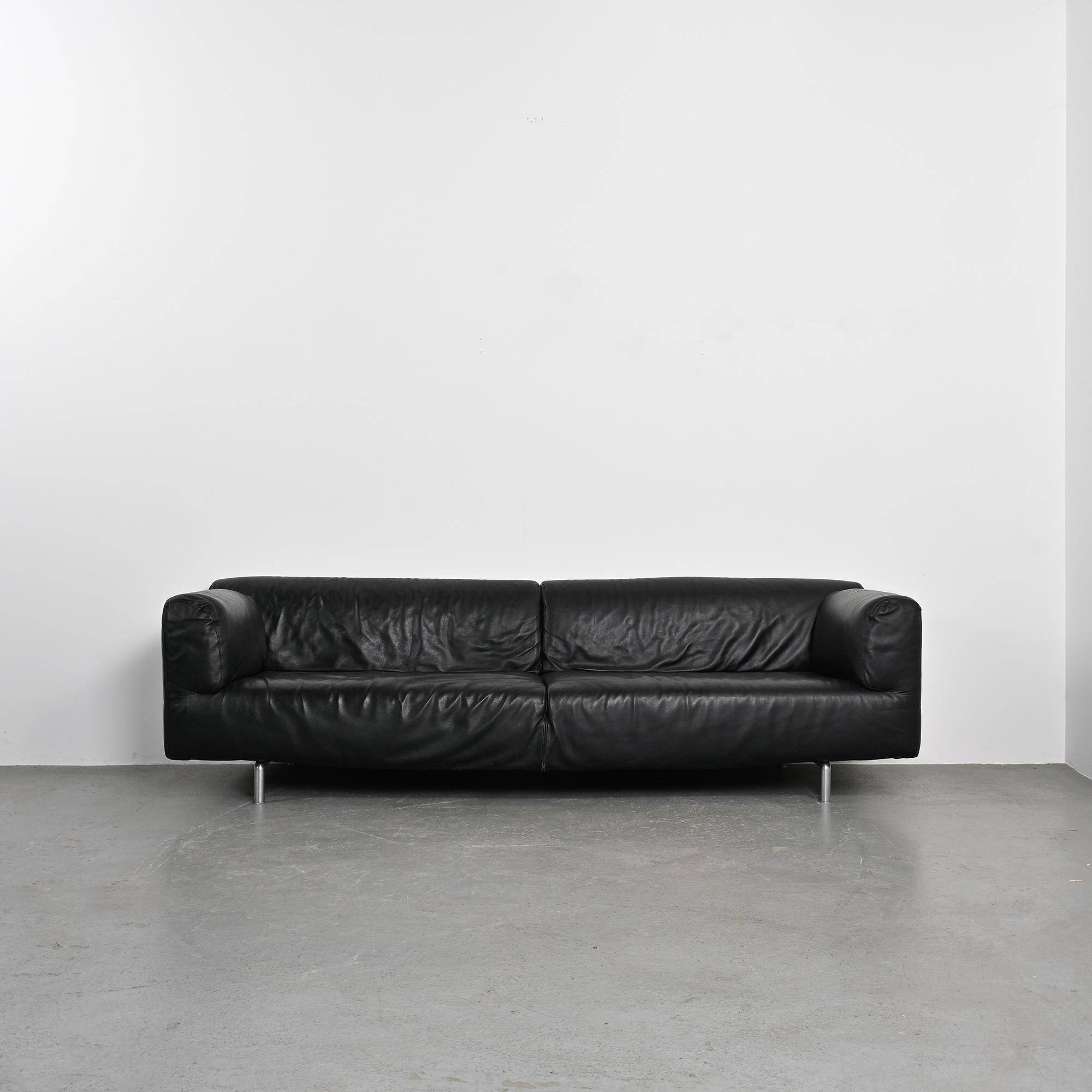 Three-seater sofa by Piero Lissoni, model Met, Cassina, circa 1996.