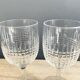 Duo de verres à pied baccarat modèle nancy