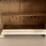 Old pine sideboard, stained