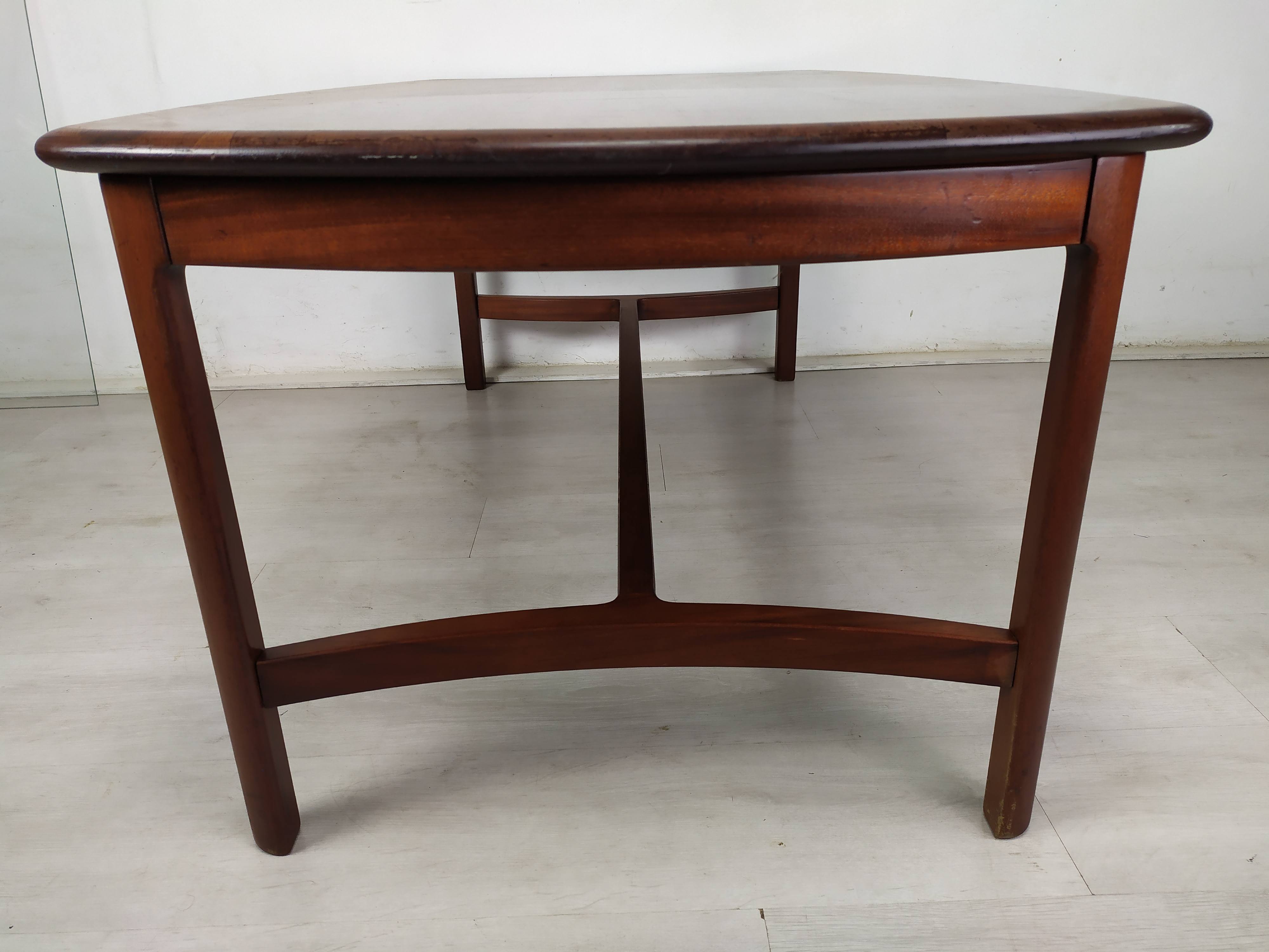 Scandinavian teak coffee table