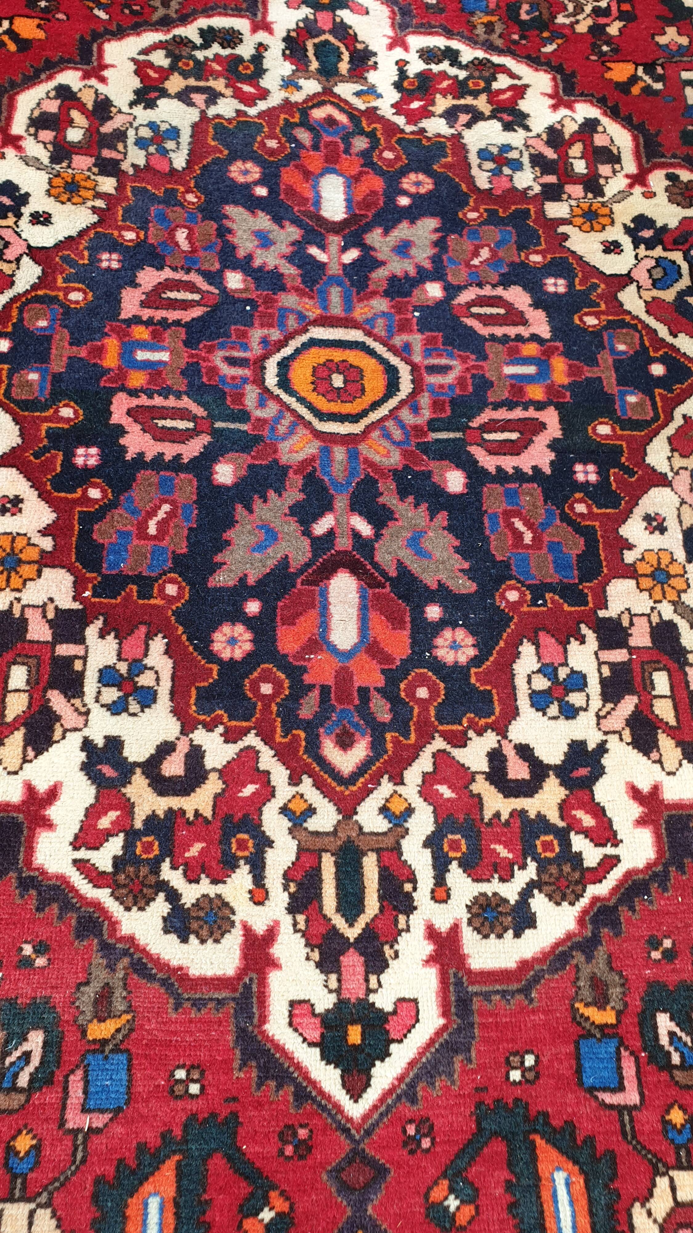 Wool bidjar rugs 202x285cm