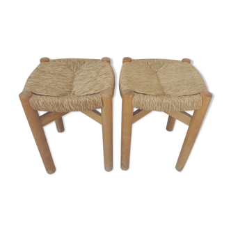 Charlotte Perriand stool model meribel