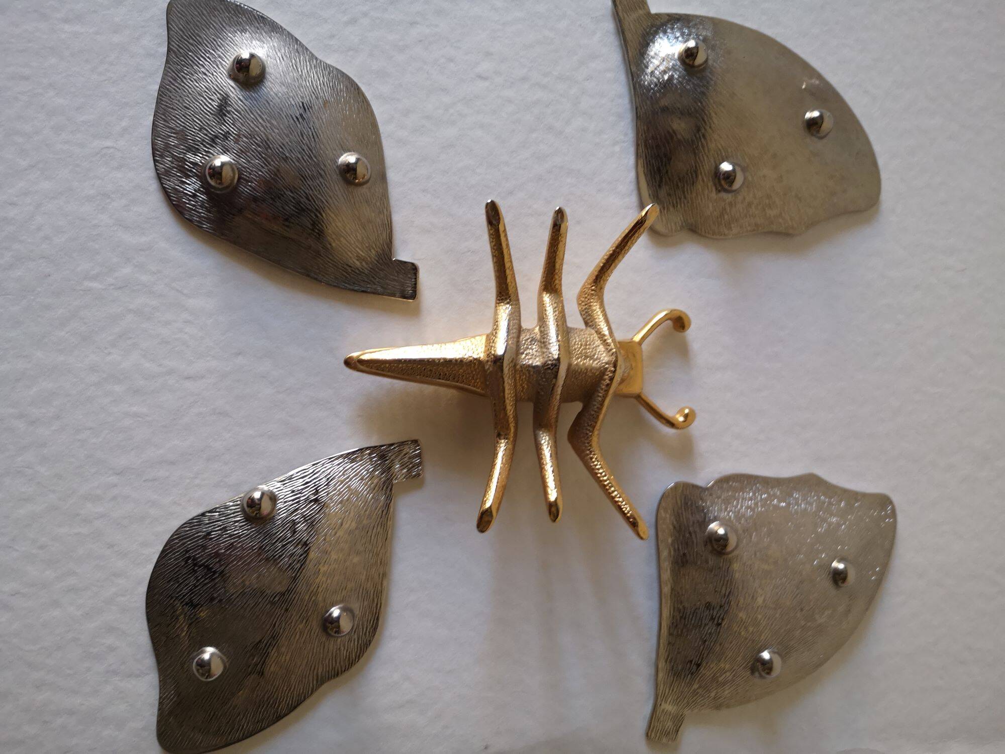 Vintage butterfly ashtray