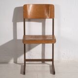 Vintage chaise longues (circa 1950). Set of 4 pieces