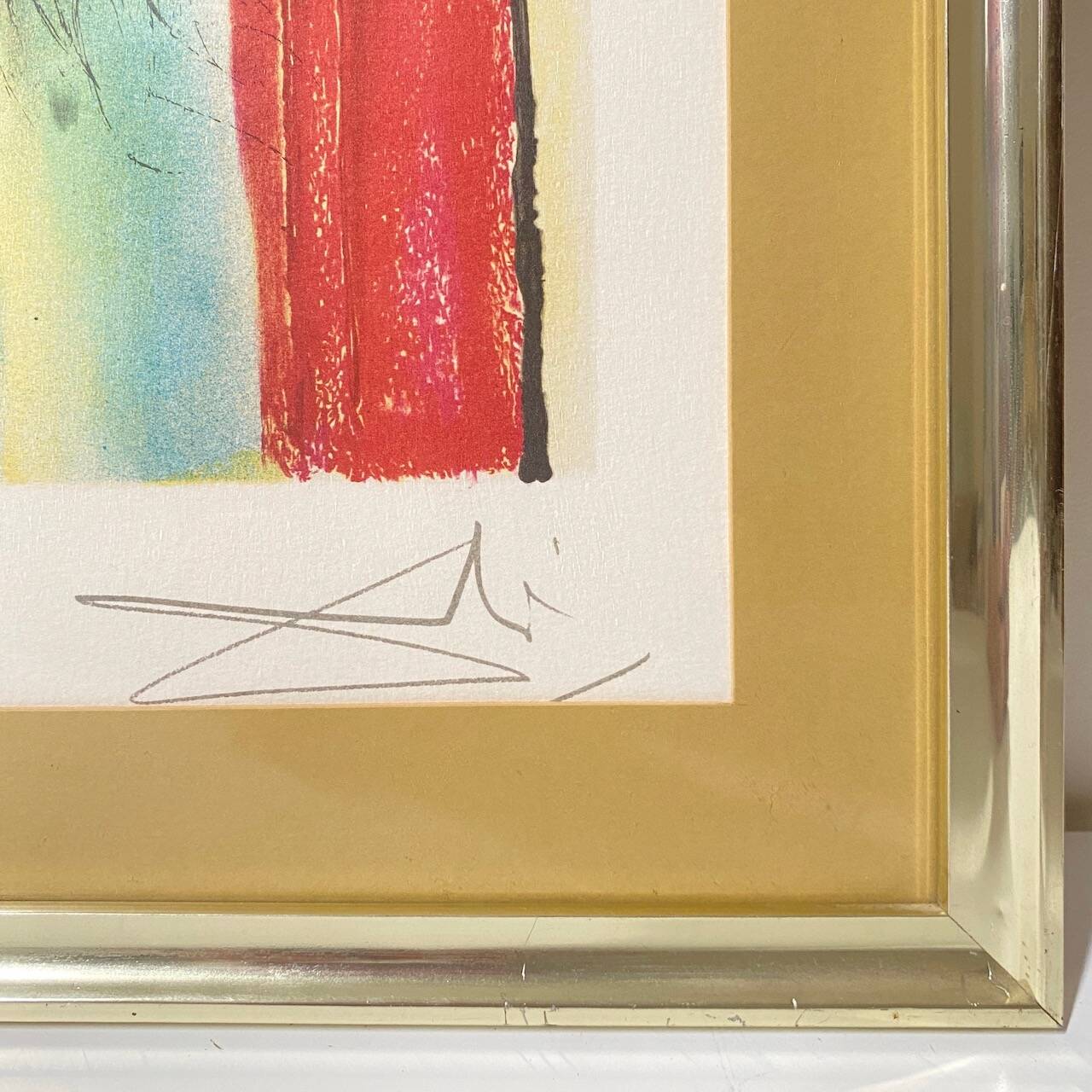 Salvador Dali lithograph - Centurion - 1980's