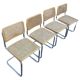 Lot de  4 chaises modèle Cesca B32